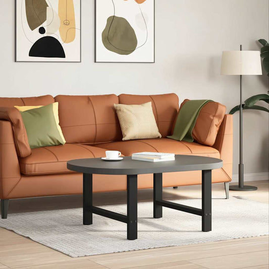 Coffee Table Legs Black 2 pcs 70x(42-43) cm Steel Coffee Table Legs Black 2 pcs 70x(42-43) cm Steel