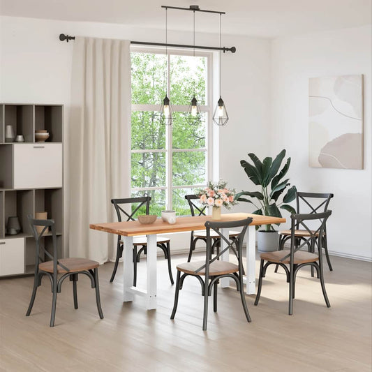 Dining Table Legs White 2 pcs 50x(72-73) cm Steel Dining Table Legs White 2 pcs 50x(72-73) cm Steel