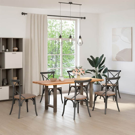 Dining Table Legs Natural Steel 2 pcs 50x(72-73) cm Steel Dining Table Legs Natural Steel 2 pcs 50x(72-73) cm Steel
