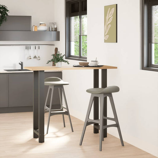 Bar Table Legs Anthracite 2 pcs 40x(110-111) cm Steel Bar Table Legs Anthracite 2 pcs 40x(110-111) cm Steel