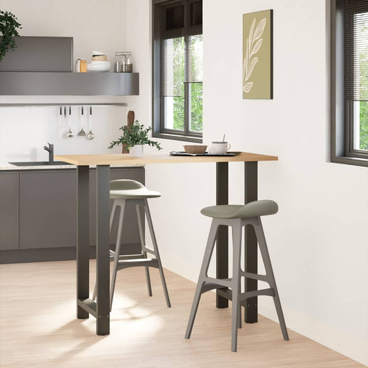 Bar Table Legs Anthracite 2 pcs 60x(110-111) cm Steel Bar Table Legs Anthracite 2 pcs 60x(110-111) cm Steel