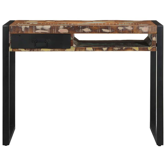 Desk Multicolour 100x50x75 cm Solid Wood Reclaimed Desk Multicolour 100x50x75 cm Solid Wood Reclaimed
