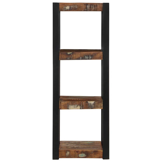 Wall Shelf Multicolour 35x35x100 cm Solid Wood Reclaimed Wall Shelf Multicolour 35x35x100 cm Solid Wood Reclaimed