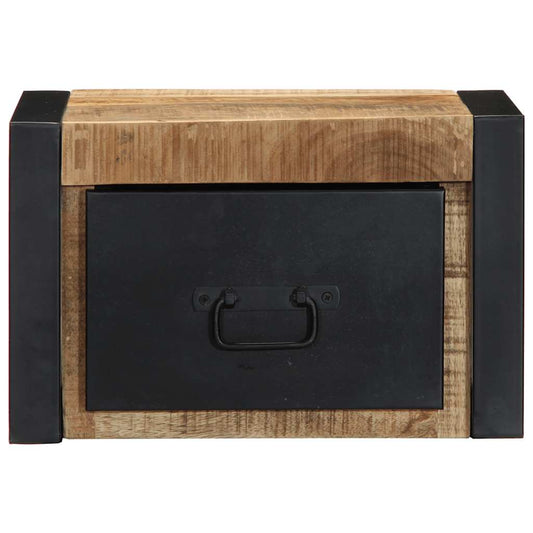 Bedside Cabinets 2 pcs 40x35x25 cm Solid Rough Wood Mango Bedside Cabinets 2 pcs 40x35x25 cm Solid Rough Wood Mango