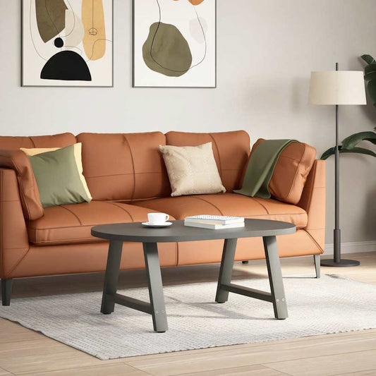 Coffee Table Legs A-Shaped 2 pcs Anthracite 60x(42-43) cm Steel Coffee Table Legs A-Shaped 2 pcs Anthracite 60x(42-43) cm Steel