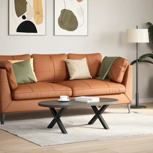 Coffee Table Legs X-Shaped 2 pcs Black 60x(30-31) cm Steel Coffee Table Legs X-Shaped 2 pcs Black 60x(30-31) cm Steel
