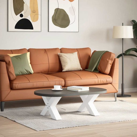 Coffee Table Legs X-Shaped 2 pcs White 50x(30-31) cm Steel Coffee Table Legs X-Shaped 2 pcs White 50x(30-31) cm Steel