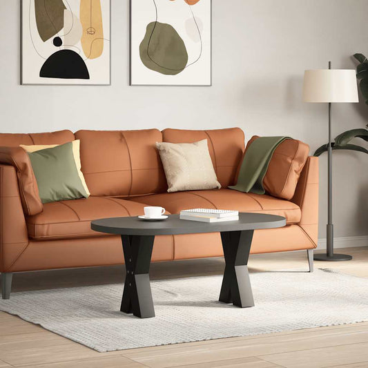 Coffee Table Legs X-Shaped 2 pcs Black 38x(42-43) cm Steel Coffee Table Legs X-Shaped 2 pcs Black 38x(42-43) cm Steel