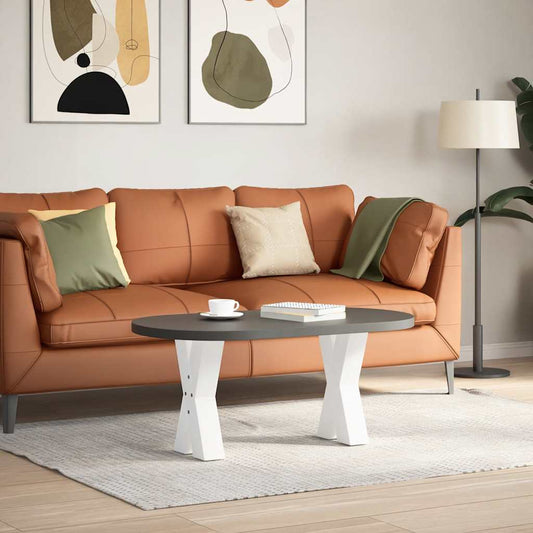Coffee Table Legs X-Shaped 2 pcs White 38x(42-43) cm Steel Coffee Table Legs X-Shaped 2 pcs White 38x(42-43) cm Steel