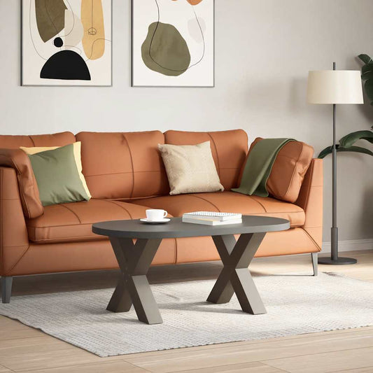 Coffee Table Legs X-Shaped 2 pcs Natural Steel 50x(42-43) cm Steel Coffee Table Legs X-Shaped 2 pcs Natural Steel 50x(42-43) cm Steel