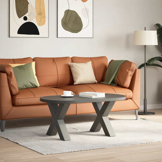 Coffee Table Legs X-Shaped 2 pcs Anthracite 60x(42-43) cm Steel Coffee Table Legs X-Shaped 2 pcs Anthracite 60x(42-43) cm Steel