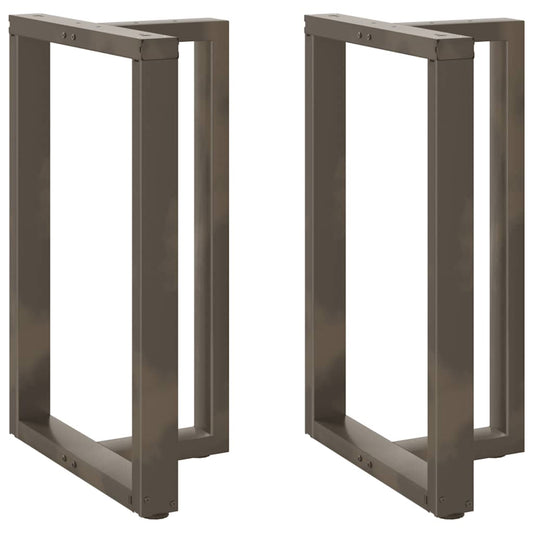 Bar Table Legs T-Shaped 2 pcs Black 60x35x(90-91) cm Steel Bar Table Legs T-Shaped 2 pcs Black 60x35x(90-91) cm Steel