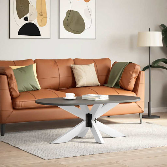 Coffee Table Leg Spider Shape White 98x58x(42-43) cm Steel Coffee Table Leg Spider Shape White 98x58x(42-43) cm Steel