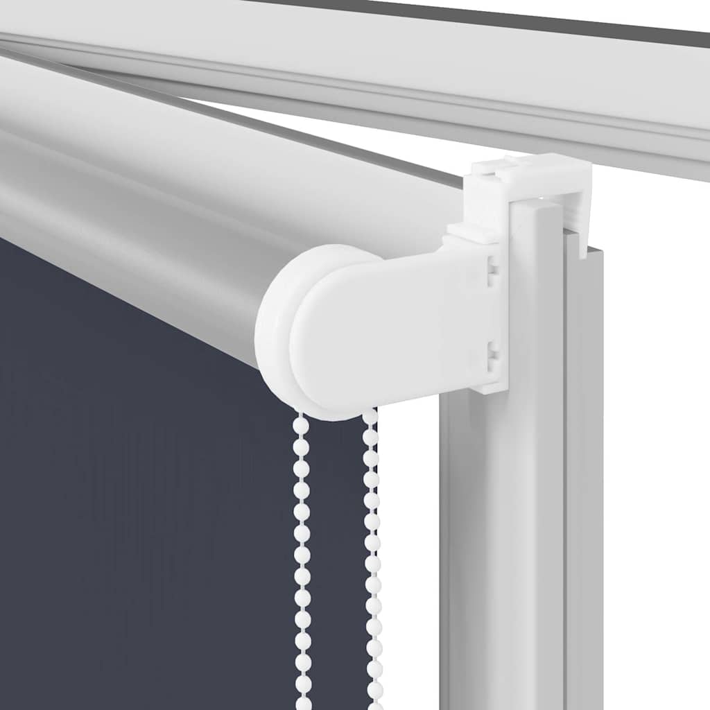 Roller Blind Blackout Marine 145x130 cm Fabric Width 141.6 cm
