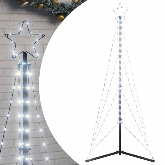 LED Christmas Tree 363 LEDs Cold White 182 cm LED Christmas Tree 363 LEDs Cold White 182 cm