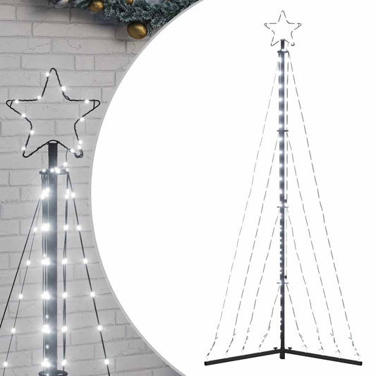 LED Christmas Tree 339 LEDs Cold White 182 cm LED Christmas Tree 339 LEDs Cold White 182 cm