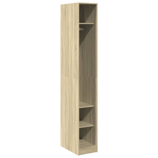 Wardrobe Sonoma Oak 30x50x200 cm Engineered Wood Wardrobe Sonoma Oak 30x50x200 cm Engineered Wood