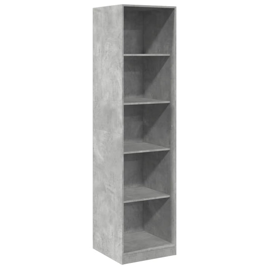 Wardrobe Concrete Grey 50x50x200 cm Engineered Wood Wardrobe Concrete Grey 50x50x200 cm Engineered Wood