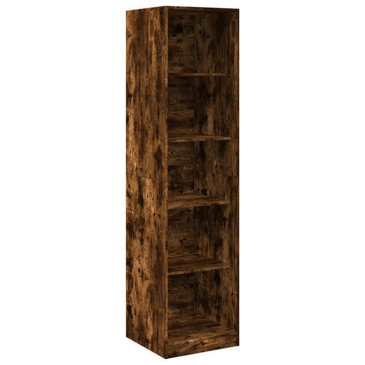 Wardrobe Smoked Oak 50x50x200 cm Engineered Wood Wardrobe Smoked Oak 50x50x200 cm Engineered Wood