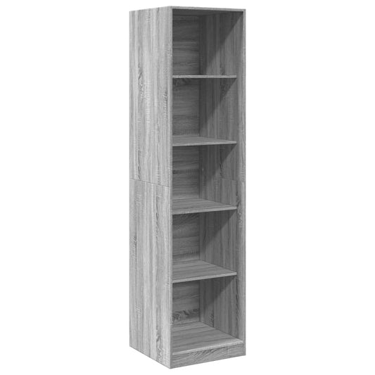 Wardrobe Grey Sonoma 50x50x200 cm Engineered Wood Wardrobe Grey Sonoma 50x50x200 cm Engineered Wood