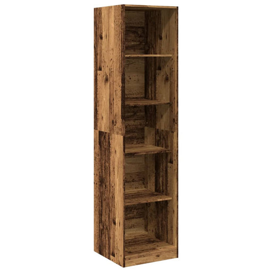 Wardrobe Old Wood 50x50x200 cm Engineered Wood Wardrobe Old Wood 50x50x200 cm Engineered Wood