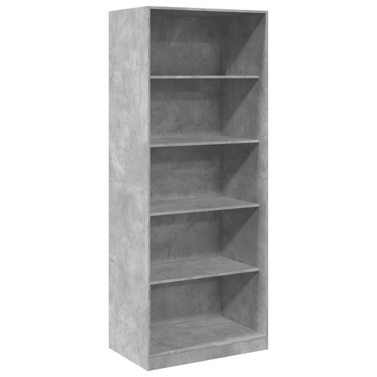 Wardrobe Concrete Grey 80x50x200 cm Engineered Wood Wardrobe Concrete Grey 80x50x200 cm Engineered Wood
