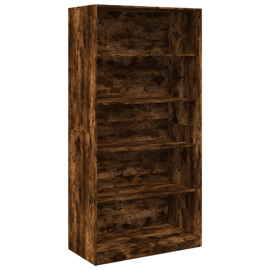 Wardrobe Smoked Oak 100x50x200 cm Engineered Wood Wardrobe Smoked Oak 100x50x200 cm Engineered Wood