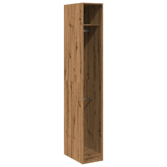 Wardrobe Artisian Oak 30x50x200 cm Engineered Wood Wardrobe Artisian Oak 30x50x200 cm Engineered Wood