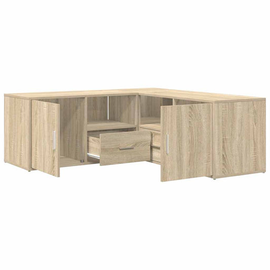 Corner Cabinet Sonoma Oak 200x40x45 cm Engineered Wood Corner Cabinet Sonoma Oak 200x40x45 cm Engineered Wood