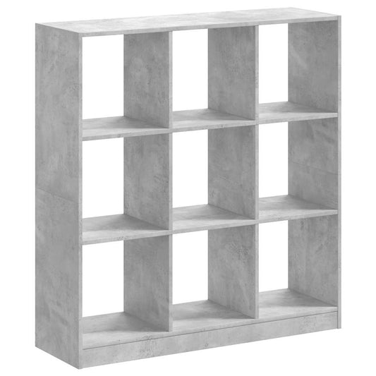 Bookcase Concrete Grey 102x32x108 cm Engineered Wood Bookcase Concrete Grey 102x32x108 cm Engineered Wood