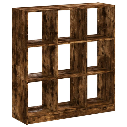 Bookcase Smoked Oak 102x32x108 cm Engineered Wood Bookcase Smoked Oak 102x32x108 cm Engineered Wood