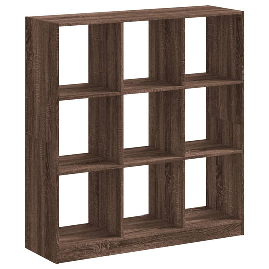 Bookcase Brown Oak 102x32x108 cm Engineered Wood Bookcase Brown Oak 102x32x108 cm Engineered Wood