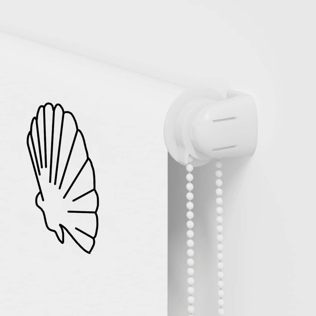 Shower Roller Blind 160x240 cm Fabric Width 156 cm