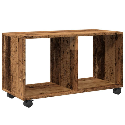 Rolling Cabinet Old Wood 72x33x42.5 cm Engineered Wood Rolling Cabinet Old Wood 72x33x42.5 cm Engineered Wood