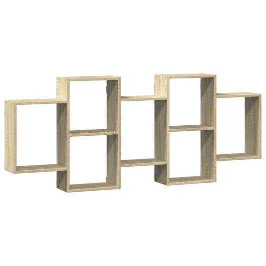 Wall Shelf Sonoma Oak 159x18x65 cm Engineered Wood Wall Shelf Sonoma Oak 159x18x65 cm Engineered Wood