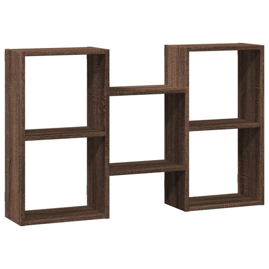 Wall Shelf Brown Oak 96x18x60 cm Engineered Wood Wall Shelf Brown Oak 96x18x60 cm Engineered Wood