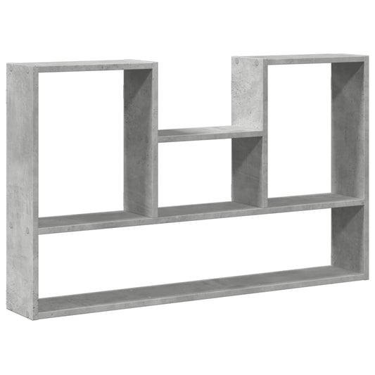 Wall Shelf Concrete Grey 99x15x60 cm Engineered Wood Wall Shelf Concrete Grey 99x15x60 cm Engineered Wood