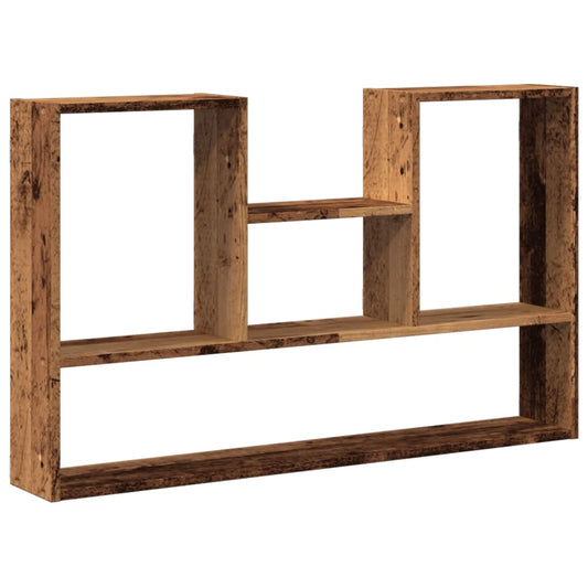 Wall Shelf Old Wood 99x15x60 cm Engineered Wood Wall Shelf Old Wood 99x15x60 cm Engineered Wood