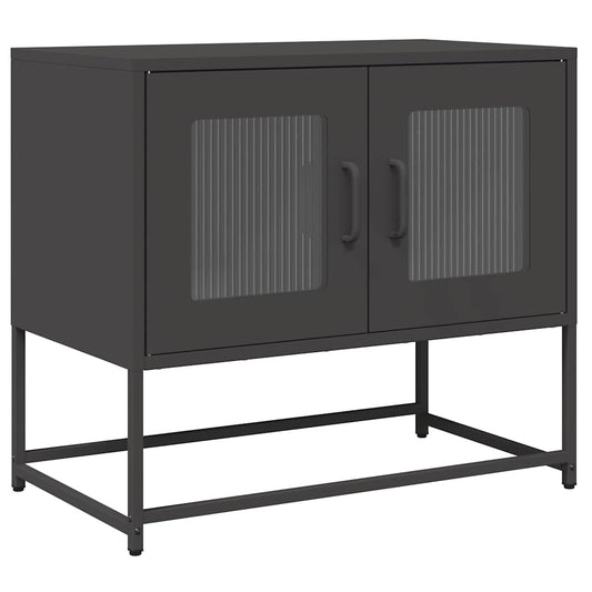 TV Cabinet Black 68x39x60.5 cm Cold-rolled Steel TV Cabinet Black 68x39x60.5 cm Cold-rolled Steel