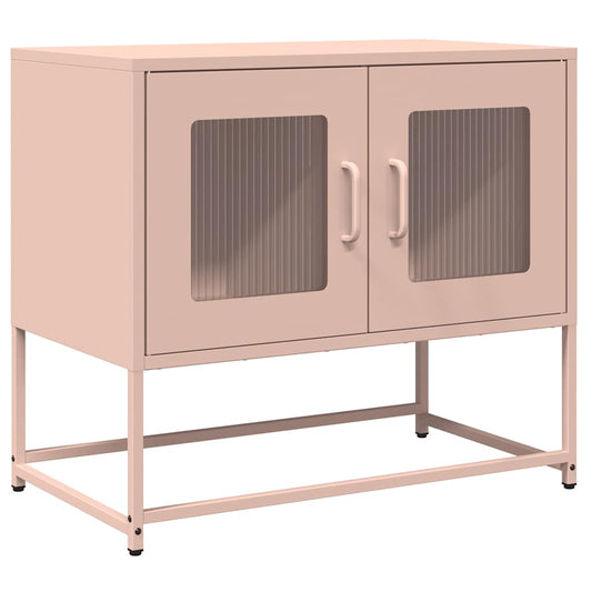 TV Cabinet Pink 68x39x60.5 cm Cold-rolled Steel TV Cabinet Pink 68x39x60.5 cm Cold-rolled Steel