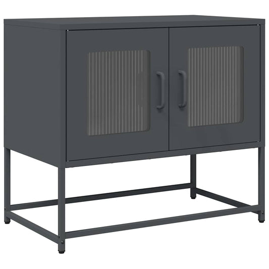 TV Cabinet Anthracite 68x39x60.5 cm Cold-rolled Steel TV Cabinet Anthracite 68x39x60.5 cm Cold-rolled Steel