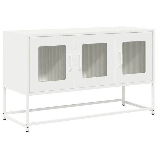 TV Cabinet White 100,5x39x60,5 cm Cold-rolled Steel TV Cabinet White 100,5x39x60,5 cm Cold-rolled Steel
