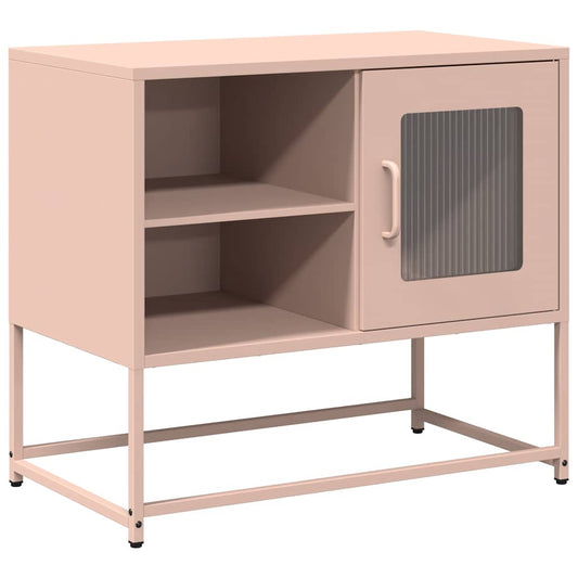 TV Cabinet Pink 68x39x60,5 cm Steel TV Cabinet Pink 68x39x60,5 cm Steel