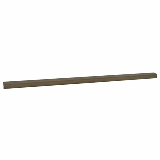 Stair Nosings 10 pcs Brown 67 x 3 x 2 cm Aluminium Stair Nosings 10 pcs Brown 67 x 3 x 2 cm Aluminium