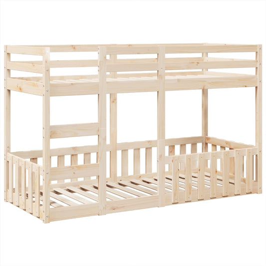 Bunk Bed 75x190 cm Solid Wood Pine Bunk Bed 75x190 cm Solid Wood Pine