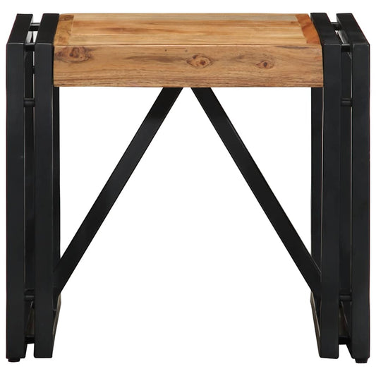 Coffee Table 40x40x35 cm Solid Wood Acacia Coffee Table 40x40x35 cm Solid Wood Acacia