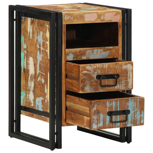Bedside Cabinet 40x40x59 cm Solid Wood Reclaimed Bedside Cabinet 40x40x59 cm Solid Wood Reclaimed