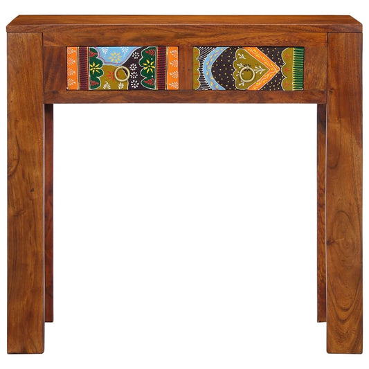 Console Table 80x35x75 cm Solid Wood Acacia Console Table 80x35x75 cm Solid Wood Acacia