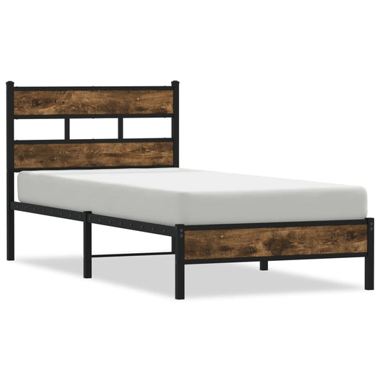 Bed Frame without Mattress with Headboard Sonoma Oak 80x200 cm Bed Frame without Mattress with Headboard Sonoma Oak 80x200 cm