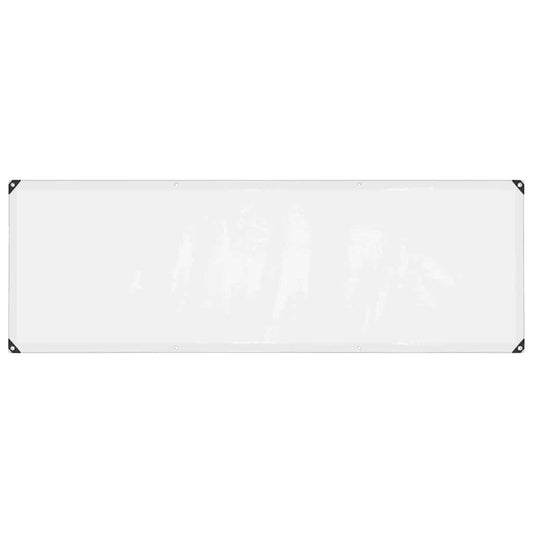 Clear Tarpaulin with Eyelets 1x3 m Polyethylene Clear Tarpaulin with Eyelets 1x3 m Polyethylene